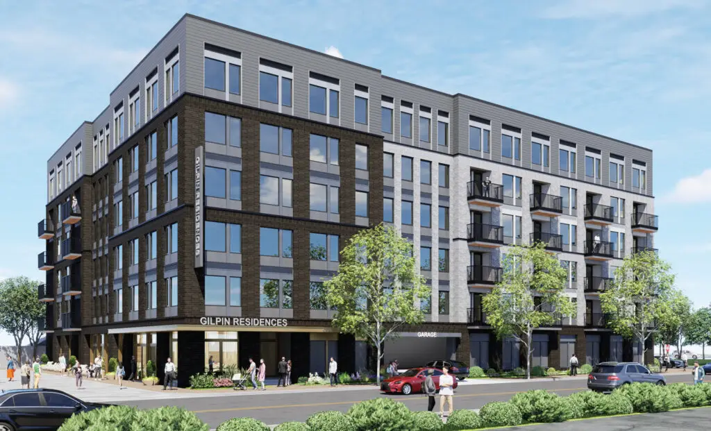 Trolly Square Apartments Gilpin Render Trolly Square
